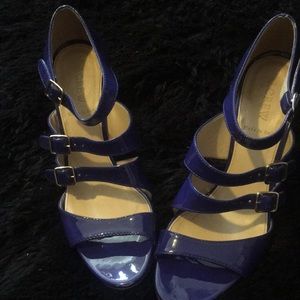 Blue four strap J.Crew wage